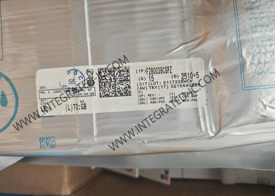इंटीग्रेटेड सर्किट चिप F280039CSPZ 384KB फ्लैश माइक्रोकंट्रोलर्स IC LQFP100