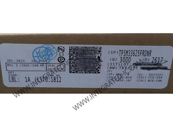 TPSM33625FRDNR एकीकृत सर्किट चिप 2.5A सिंक्रोनस Buck DC/DC पावर मॉड्यूल QFN-FCMOD-11