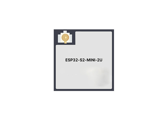 IPEX एंटीना ESP32-S2-MINI-2U 4 एमबी फ्लैश 32 बिट एमसीयू और 2.4 गीगाहर्ट्ज वाईफाई मॉड्यूल