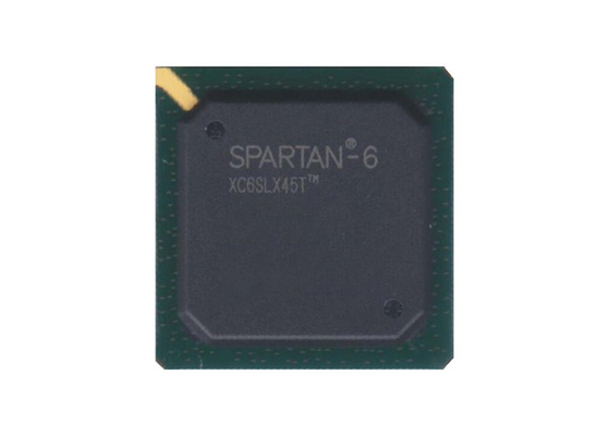 इंटीग्रेटेड सर्किट चिप XC6SLX45-2FGG484I FPGA IC हाई स्पीड सीरियल कनेक्टिविटी