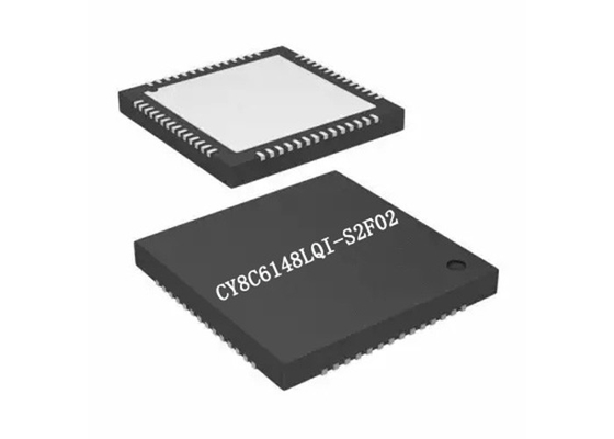 CY8C6148LQI-S2F02 32-बिट ड्युअल-कोर फ़्लैश माइक्रोकंट्रोलर IC 68-VFQFN पैकेज