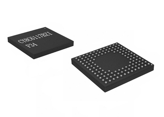 इंटीग्रेटेड सर्किट चिप CY8C6117BZI-F34 ARM Cortex M4 माइक्रोकंट्रोलर IC 50MHz