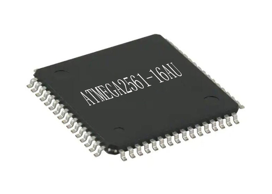 8 बिट माइक्रोकंट्रोलर आईसी ATMEGA2561-16AU इन सिस्टम प्रोग्रामेबल फ्लैश TQFP64
