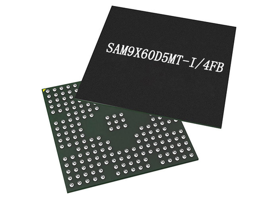 माइक्रोकंट्रोलर MCU SAM9X60D5MT-I/4FB 233-TFBGA 1 Gbit माइक्रोप्रोसेसर आईसी