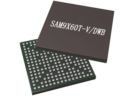 माइक्रोकंट्रोलर MCU SAM9X60T-V/DWB अल्ट्रा-लो पावर आर्म माइक्रोप्रोसेसर IC