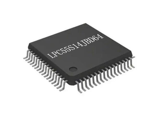 उच्च दक्षता LPC55S14JBD64 आर्म कॉर्टेक्स M33 माइक्रोकंट्रोलर IC HTQFP64 IC चिप