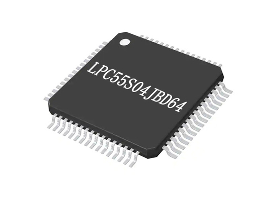 ICs चिप LPC55S04JBD64 माइक्रोकंट्रोलर IC 32-बिट सिंगल-कोर 96MHz 128KB
