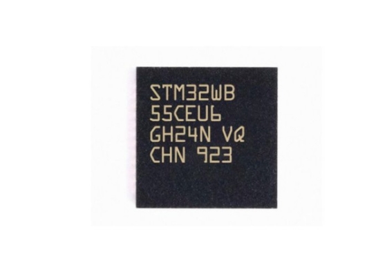 1MB माइक्रोकंट्रोलर MCU STM32WBA52CEU6 BT लो एनर्जी 32 बिट MCU वायरलेस सीरीज़