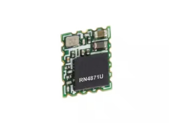 2.44GHz RN4871U-V/RM118 BT मॉड्यूल - 802.15.1 BT 4.2 BLE मॉड्यूल अनशील्डेड 6x8mm