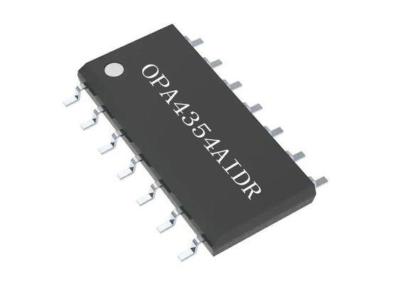 इंटीग्रेटेड सर्किट चिप OPA4354AIDR CMOS ऑपरेशनल एम्पलीफायर्स IC 14SOIC 250MHz