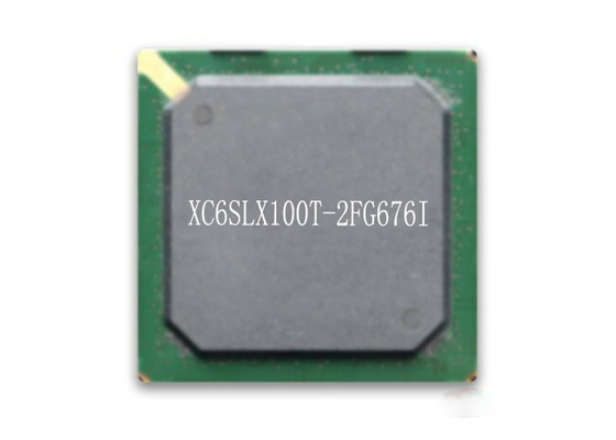 स्पार्टन 6 एफपीजीए चिप XC6SLX100T-2FG676I 676BGA एम्बेडेड फील्ड प्रोग्राम करने योग्य गेट सरणी