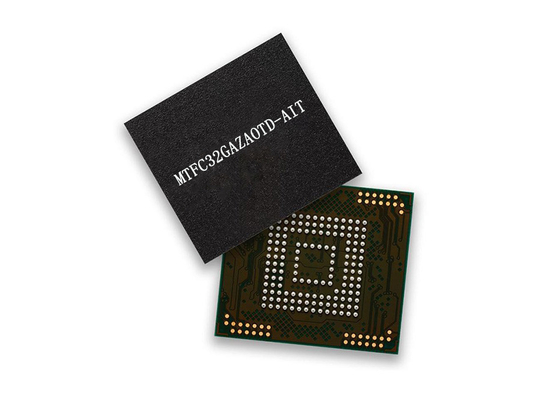 256G मेमोरी IC MTFC32GAZAOTD-AIT BGA पैकेज इलेक्ट्रॉनिक इंटीग्रेटेड सर्किट