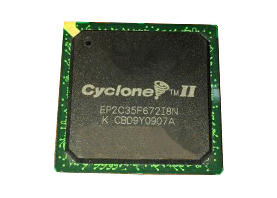 FPGA चिप्स EP2C35F672I8N फील्ड प्रोग्रामेबल गेट ऐरे FBGA672 साइक्लोन II IC चिप