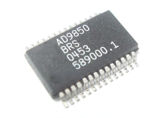 125MHz इंटीग्रेटेड सर्किट चिप AD9850BRS पूर्ण DDS सिंथेसाइज़र 28-SSOP IC चिप