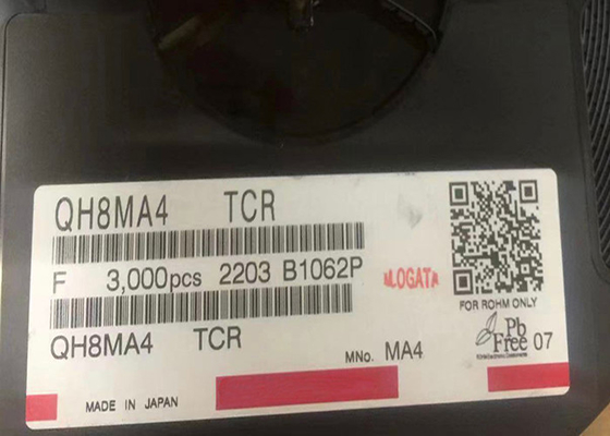इंटीग्रेटेड सर्किट चिप QH8MA4TCR मॉस्फेट ऐरे 30V 9A ट्रांजिस्टर 8-SMD सरफेस माउंट
