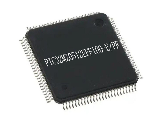 32 बिट सिंगल कोर माइक्रोकंट्रोलर्स IC PIC32MZ0512EFF100-E/PF TQFP100 IC चिप्स