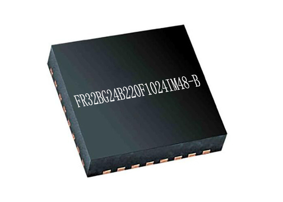 वायरलेस SoC EFR32BG24B220F1024IM48-B 2Mbps RF ट्रांसीवर IC 48-VFQFN BT IC