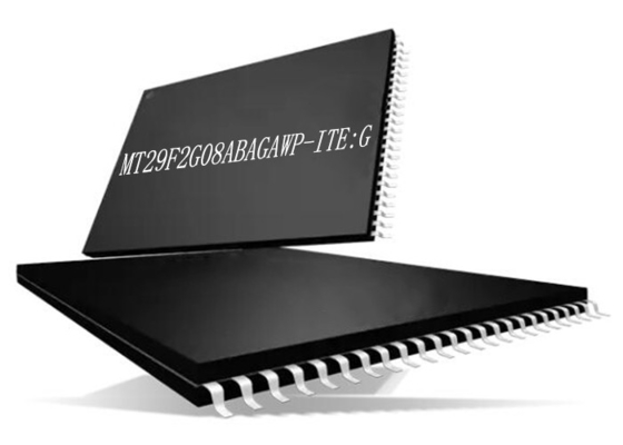 एसिंक्रोनस MT29F2G08ABAGAWP-ITE:G 2Gbit पैरेलल फ़्लैश NAND मेमोरी IC 48-TFSOP