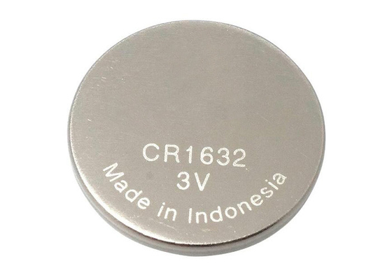 140mAh CR1632 16.0mm लिथियम मैंगनीज डाइऑक्साइड, 3V बैटरी नॉन-रिचार्जेबल