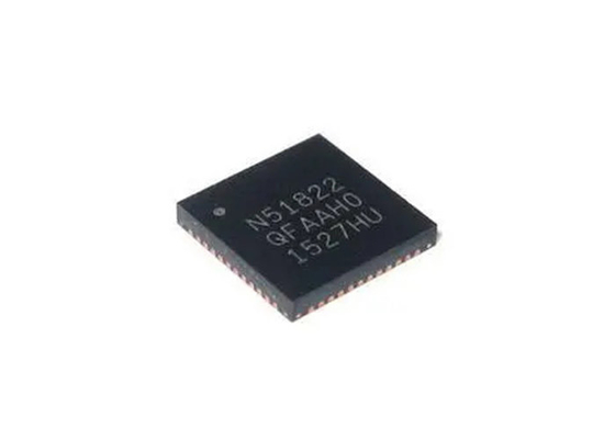NRF51822-QFAA-R7 BT IC 48-VFQFN सरफेस माउंट 4dBm आरएफ ट्रांसीवर IC