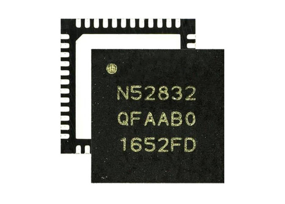 NRF52832-QFAB-G-R BT IC RF सिस्टम ऑन ए चिप 48-VFQFN BT 5.3 SoC