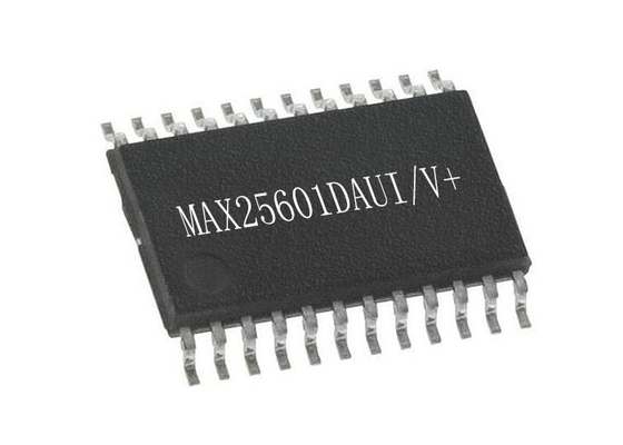 इंटीग्रेटेड सर्किट चिप MAX25601DAUI/V+ 28-TSSOP 30A LED लाइटिंग ड्राइवर चिप्स