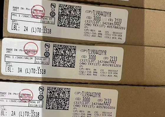 सामान्य प्रयोजन एम्पलीफायर TLV9044IDYYR 10μA माइक्रो-पावर RRIO एम्पलीफायर IC 14-SOIC