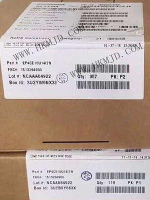 फ़ील्ड प्रोग्राम करने योग्य गेट सरणी EP4CE10U14I7N 1.2V 200MHz चक्रवात IV E FPGA चिप 414kbit