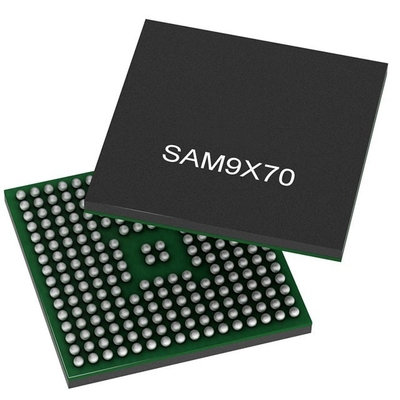 माइक्रोकंट्रोलर MCU SAM9X72T-I/4PB 800MHz तक 32बिट माइक्रोप्रोसेसर IC BGA240