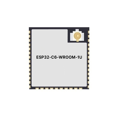 वायरलेस कम्युनिकेशन मॉड्यूल ESP32-C6-WROOM-1U-N4 वाई-फाई6 2.4GHz BT 5 मल्टीप्रोटोकॉल मॉड्यूल
