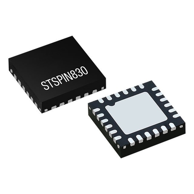 एकीकृत सर्किट चिप STSPIN830 पावर MOSFET लॉजिक मल्टीफेज मोटर ड्राइवर