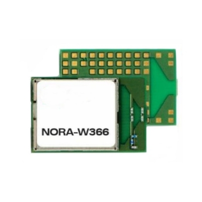 बीटी आईसी NORA-W366-00B 150Mbps स्टैंड-अलोन डुअल-बैंड वाई-फाई और बीटी कम ऊर्जा मॉड्यूल