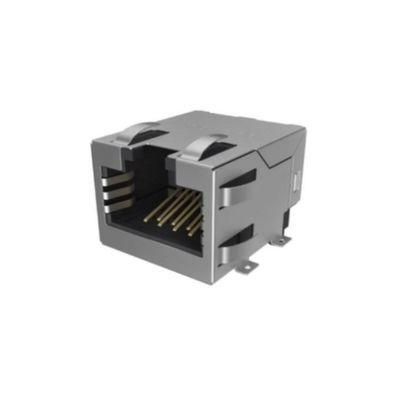 RJE3B1881102N कनेक्टर्स संकीर्ण प्रोफ़ाइल उच्च गति मॉड्यूलर जैक कनेक्टर्स 8POS