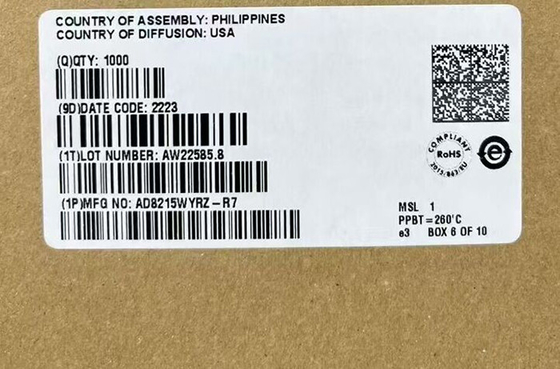 एकीकृत सर्किट चिप AD8215WYRZ हाई वोल्टेज करंट शंट मॉनिटर