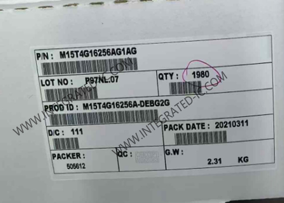 M15T4G16256ADEBG2G मेमोरी आईसी चिप 933MHz DDR3 SDRAM मेमोरी चिप BGA-96