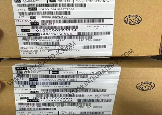 S29GL032N90TFI030 मेमोरी आईसी चिप 32Mbit समानांतर NOR फ्लैश मेमोरी आईसी TSOP-48