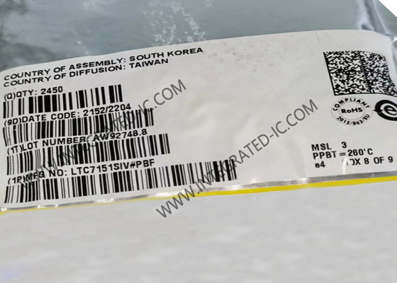 उच्च दक्षता LTC7151SIV 1MHz सिंक्रोनस मोनोलिथिक बक कन्वर्टर 28-VFQFN