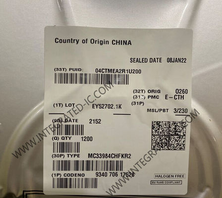 MC33984CHFKR2 एकीकृत सर्किट चिप लोड ड्राइवर आईसी पावर वितरण स्विच