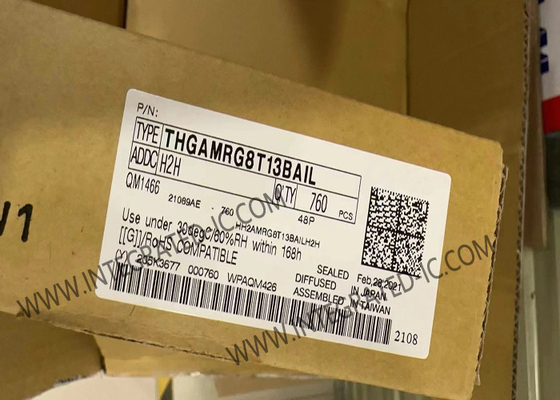 THGAMRG8T13BAIL मेमोरी IC चिप 256Gbit NAND मेमोरी IC FBGA-153 eMMC फ्लैश ड्राइव