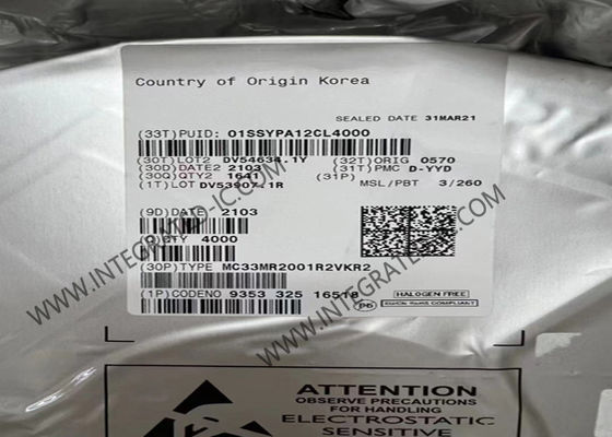 MC33MR2001R2VKR2 वायरलेस कम्युनिकेशन मॉड्यूल 76GHz -77GHz आरएफ रिसीवर फ्रंट-एंड