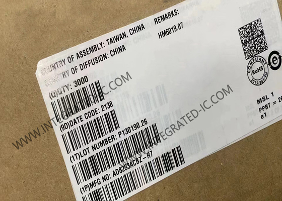 एकीकृत सर्किट चिप AD8233ACBZ हृदय गति मॉनिटर WLCSP-20 एनालॉग फ्रंट एंड