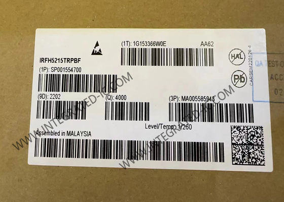 IRFH5215TRPBF एकीकृत सर्किट चिप 150V StrongIRFETTM पावर MOSFET ट्रांजिस्टर