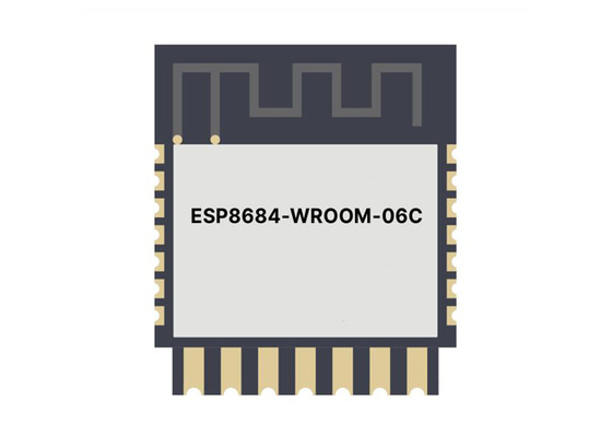ESP8684-WROOM-06C वायरलेस कम्युनिकेशन मॉड्यूल वाई-फाई और बीटी एलई मॉड्यूल 14GPIOs पीसीबी एंटीना