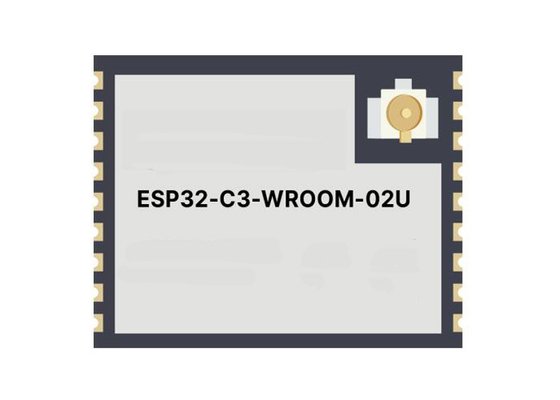 ESP32-C3-WROOM-02U-H4 वायरलेस कम्युनिकेशन मॉड्यूल मॉड्यूल 2.4GHz वाई-फाई और बीटी एलई मॉड्यूल