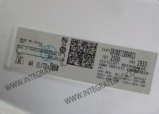 एकीकृत सर्किट चिप DRV8871DDARQ1 50V 3.6A एच-ब्रिज मोटर ड्राइवर