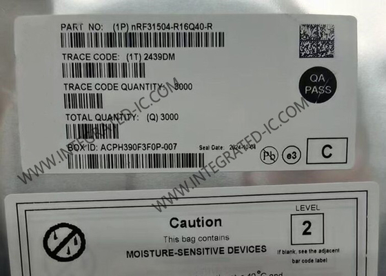 NRF31504-R16Q40 एकीकृत सर्किट चिप उच्च प्रदर्शन 2.4GHz आरएफ SoC QFN40 पैकेज