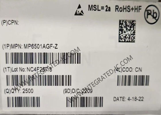 MP6501AGF एकीकृत सर्किट चिप 2.5A द्विध्रुवीय स्टेपर मोटर ड्राइवर TSSOP-28