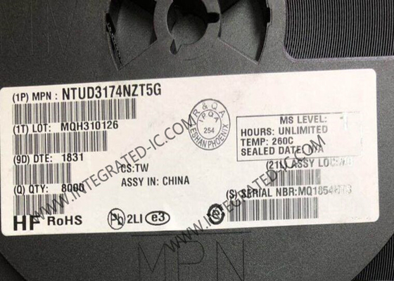 NTUD3174NZT5G एकीकृत सर्किट चिप 20V 280mA डुअल एन-चैनल MOSFET ट्रांजिस्टर
