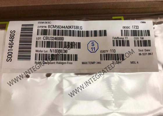 BCM56344A0KFSBLG ईथरनेट आईसी 40GE ईथरनेट चिप 12X10GE संचार और नेटवर्क आईसी