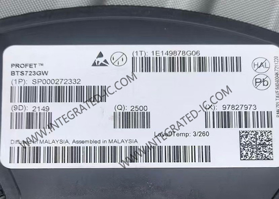 BTS723GW एकीकृत सर्किट चिप 7V से 58V स्मार्ट हाई-साइड पावर स्विच SOIC-14